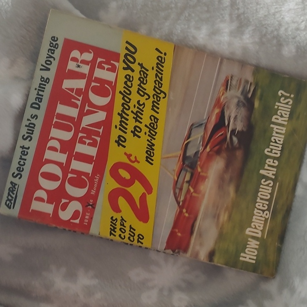 Popular Science Magazine - June,1961